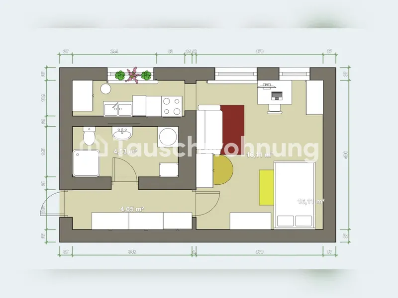 Tauschwohnung: 1-Zi Altbau FH gg 1-Zi-DG/oberste Etage in Ost-Berlin — photo 1